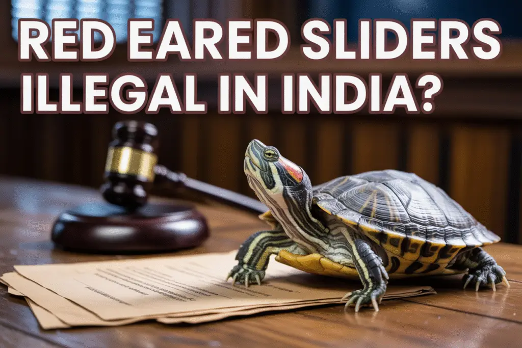 Red eared sliders illegal in india?