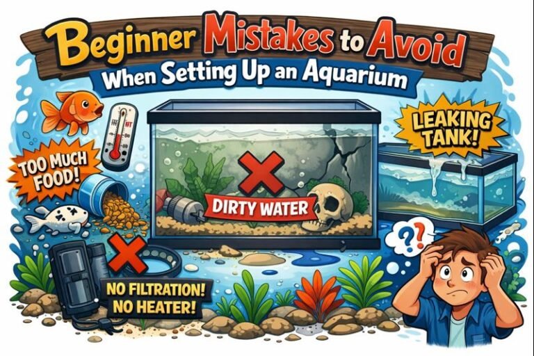 Beginner Mistakes to Avoid When Setting Up an Aquarium