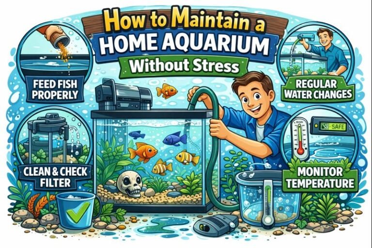 How to Maintain a Home Aquarium Without Stress
