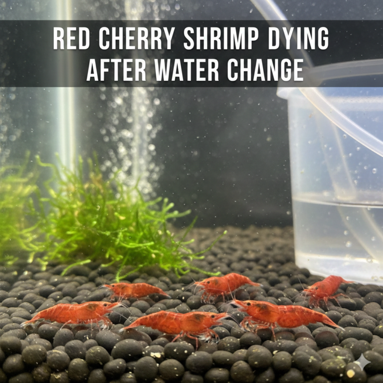 Red Cherry Shrimp Dying After Water Change
