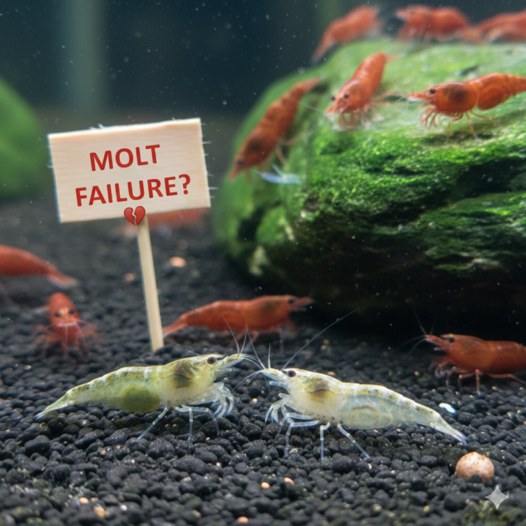 Shrimp Molted but Died What Went Wrong