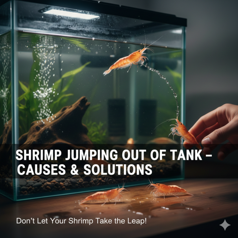 Shrimp Jumping Out of Tank Causes and Solutions